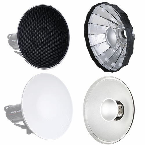 Walimex Pro Beauty Dish 50cm - Piatto Luce Professionale Per Ritratti E Fotografia Beauty - Foto 10