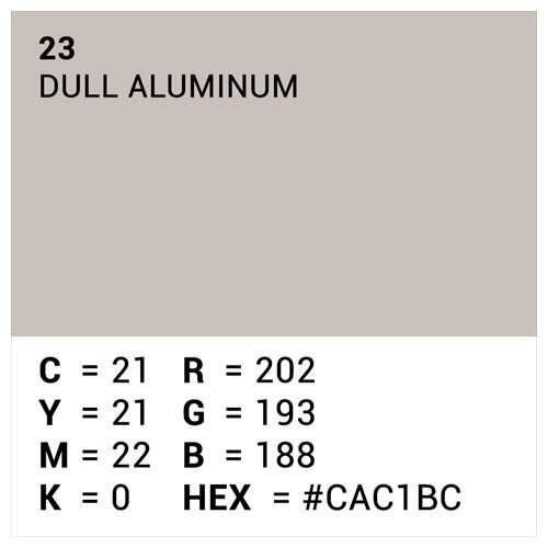 Hintergrundkarton 2,72x11m Dull Aluminium