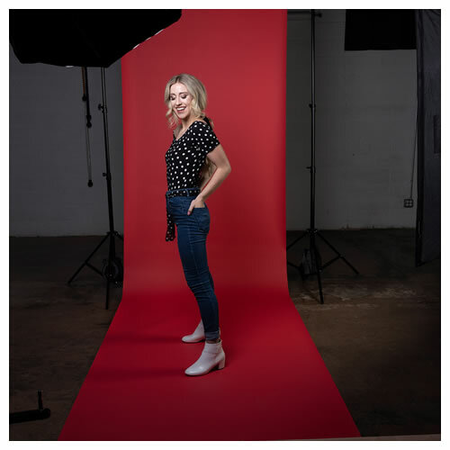 Hintergrundkarton Scarlet 2 × 11 m –...