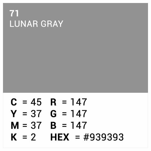 Hintergrundkarton 1,35x11m Lunar Grey