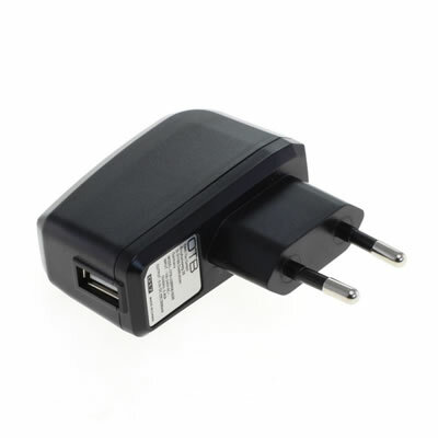 Universal USB Ladeadapter 2A schwarz