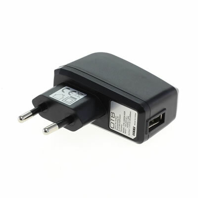 Universal USB Ladeadapter 2A schwarz