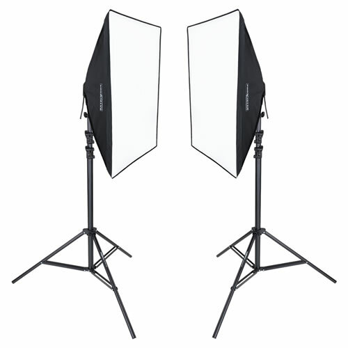 proxistar Studioleuchten Set Daylight DUO 900 SOFT