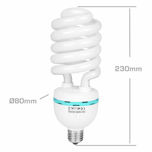Spiral-Tageslichtlampe 135W, 5500K, E27