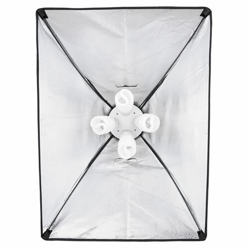 proxistar Studioleuchten Set Daylight DUO 2700 SOFT Octagon 90 + 50x120  PRO