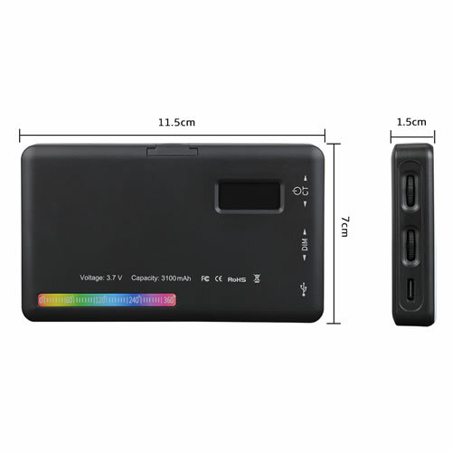 Pocketlite Mini RGB LED Videoleuchte
