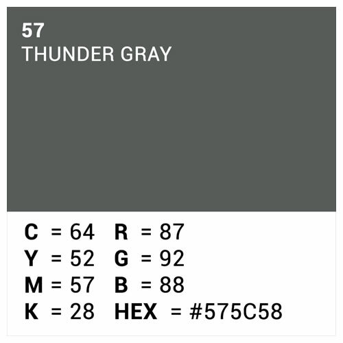 Hintergrundkarton 0,7x10m Thunder Gray