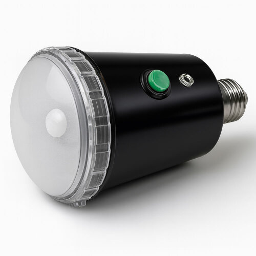 E27 Synchronblitzlampe 50 Ws – Slave-Blitz mit...