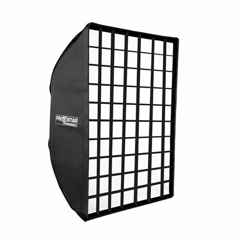proxistar easy Schirm Softbox 60x90 mit Wabe für...
