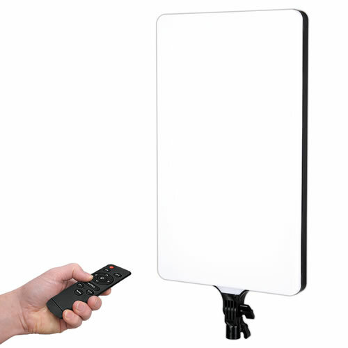 Aufnahmetisch 100x200 cm mit LED Litepanel 2x 88W Bi-Color