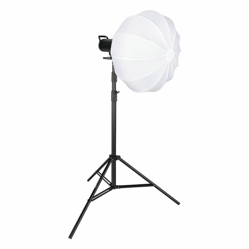 LED Studioleuchte 115W Bi-Color mit Ball Softbox 60 &...