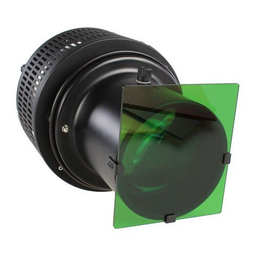 Optischer Snoot mit Gobo-Set & Farbfiltern –...