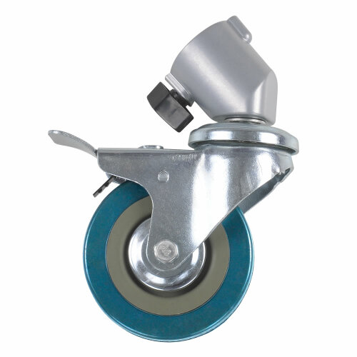 Stativrollen 3er-Set – Mit Bremse, 22-25 mm...