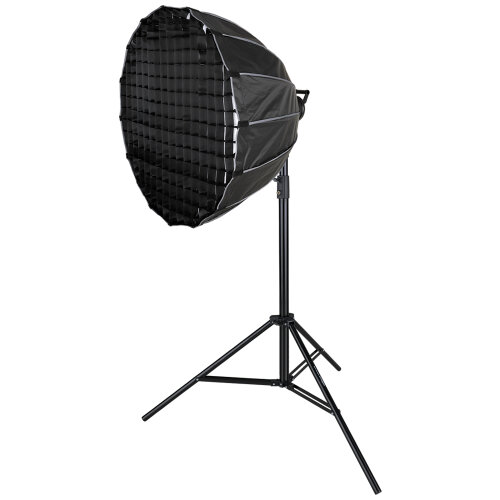 135W Bi-Color LED Set mit Stativ & Deep Parabol...