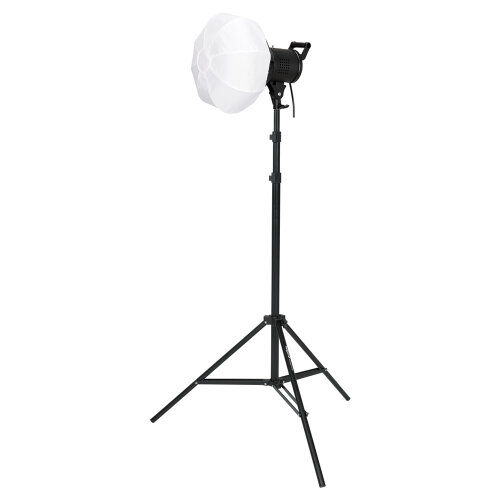 LED Videolicht Ballsoftbox Set 135W 35cm mit Stativ