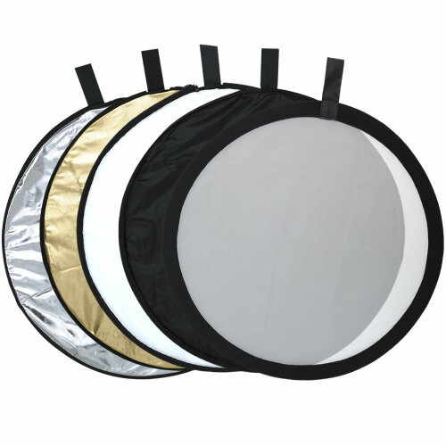 5in1 Faltreflektor Set mit Diffusor & Transporttasche...