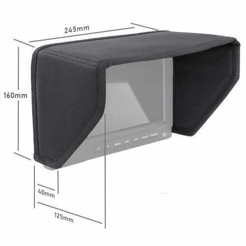 Universal Sonnenblende für 10 Zoll Monitor –...