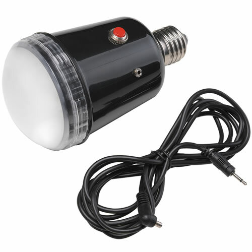 E27 Synchronblitzlampe 45 Ws – Slave-Blitz mit...