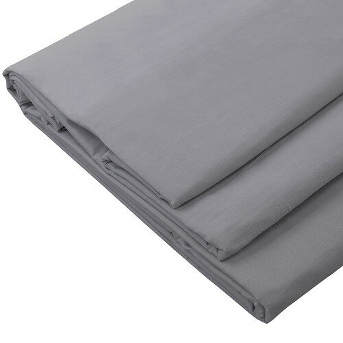 Hintergrundstoff Grau Muslin 3×6 m – Baumwoll...