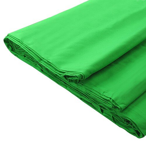 Hintergrundstoff Grün Chromakey Muslin 3×6 m...