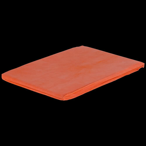 Leichter Stoffhintergrund / Dekostoff orange 3x6m