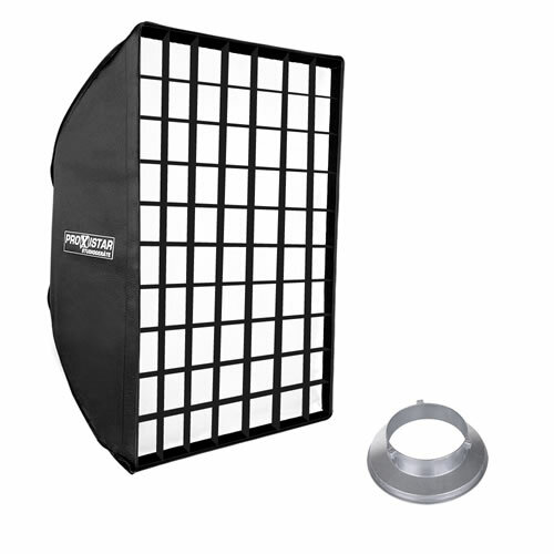 proxistar easy Schirm Softbox 60x90 + Grid für Proxistar B/C/D
