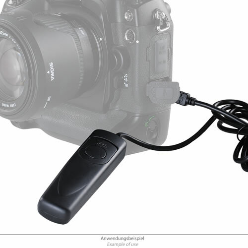 Kabelfernauslöser für Sony Alpha wie RM-S1AM