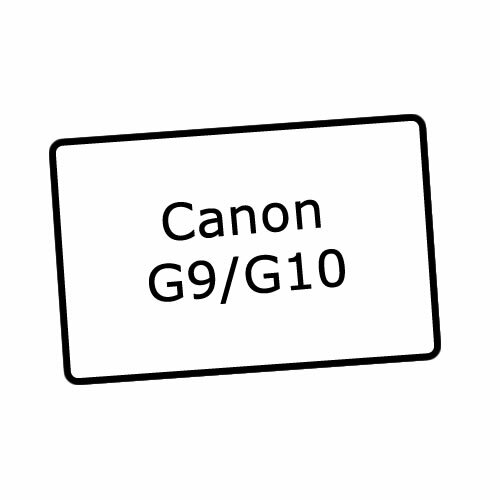 Displayschutz Echtglas für Canon G9, G10