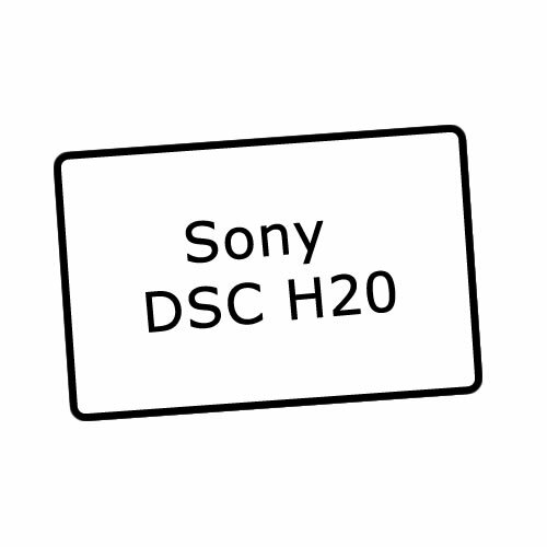 Displayschutz Echtglas für Sony DSC H20