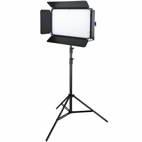 LED Video Flächenleuchte Bi-Color 100W mit Stativ...
