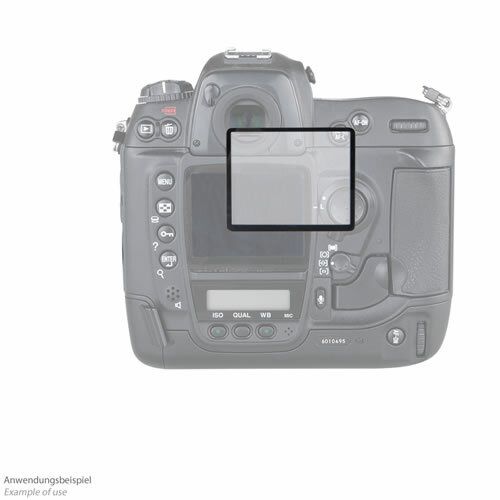 Displayschutz Echtglas für Canon EOS 70D