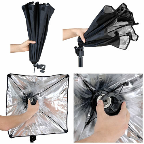 proxistar Lichtzelt Set LC-40-345, Lichtwürfel 40cm