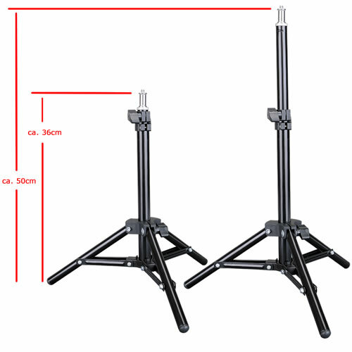 proxistar Dauerlicht Set Daylight 225/225 Soft Basic Tisch System