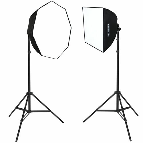 proxistar Dauerlicht Doppel Set Basic mit Schnellspann...
