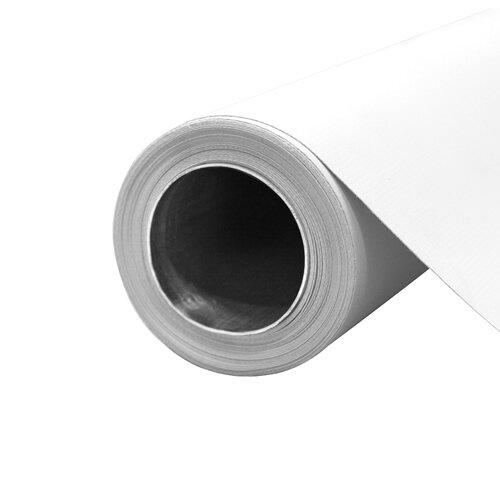 Vinyl Hintergrund 1,38x6m Weiss