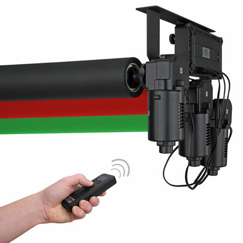 proxistar Elektrisches Hintergrundsystem 3-fach mit...