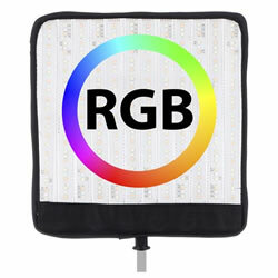 Biegsames flexibles RGB LED Leuchten Panel 34x32 cm, 50W
