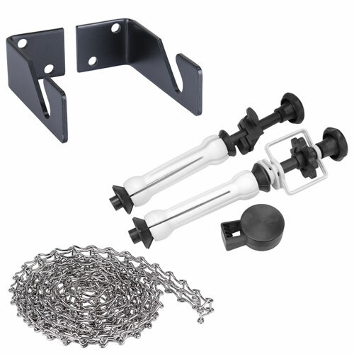 proxistar Hintergrund Wandmontage-Set kompakt 1-fach +...