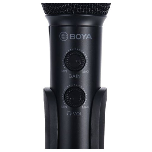 Digitales Handmikrofon Boya BY-HM2 für iOS, Android, Windows, Mac