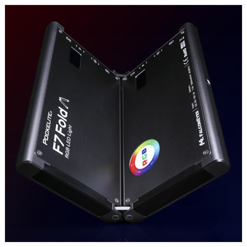 Kompakte Faltbare RGB-LED-Videoleuchte – Magnetbefestigung & App-Steuerung