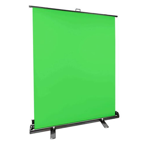 Aufstellbarer Roll-Up Hintergrund 150x200cm Chromakey Greenscreen, 209,99 €