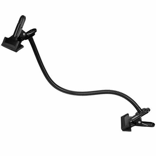 Schwanenhals-Halter mit 2 Clips – flexibel & stark