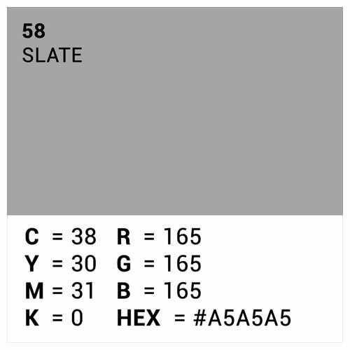 Hintergrundkarton 1,35x11m Slate Grey