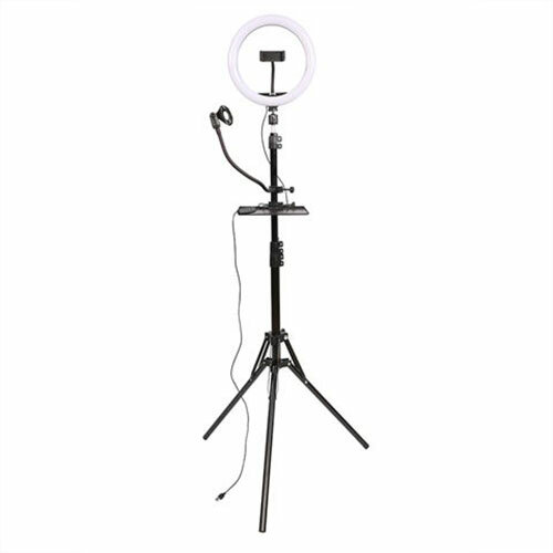 LED Ringlicht Set Bi-Color 26cm – dimmbar mit...