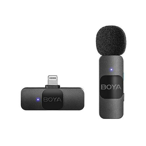 Boya BY-V1 Drahtloses Ultrakompaktes Mikrofon-Set...